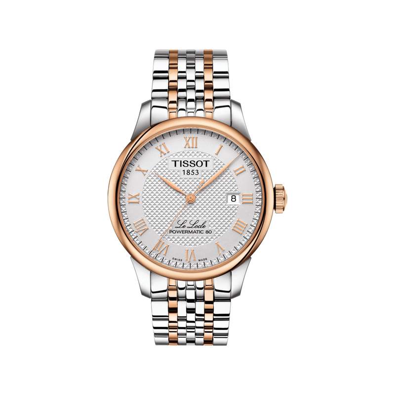 Montre Tissot homme automatique acier bicolore - vue 1