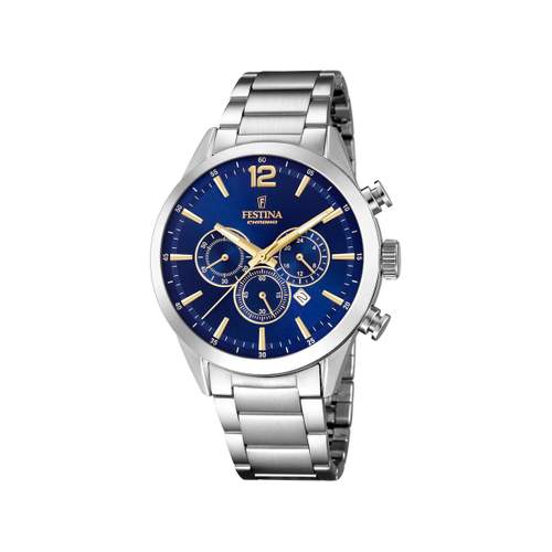 Montre Festina homme chronographe acier