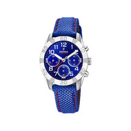 Montre Festina junior chronographe acier nylon