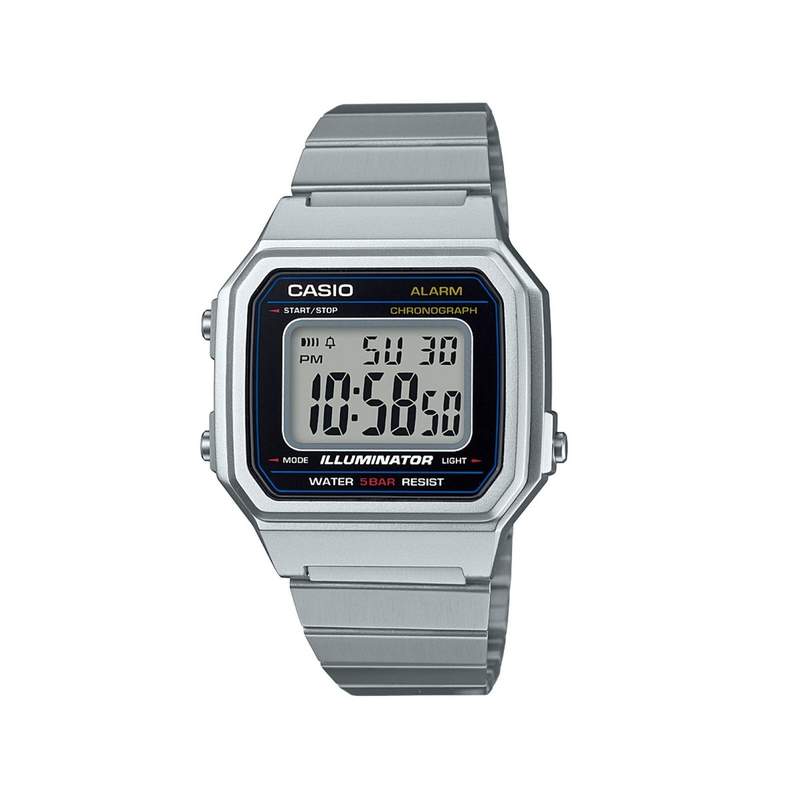 Montre Casio mixte digitale acier - vue 1