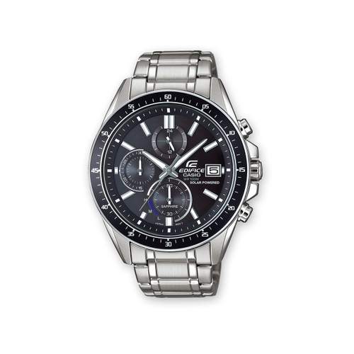 Casio men's solar steel watch