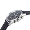 Montre Lip homme chronographe acier cuir noir - vue VD2