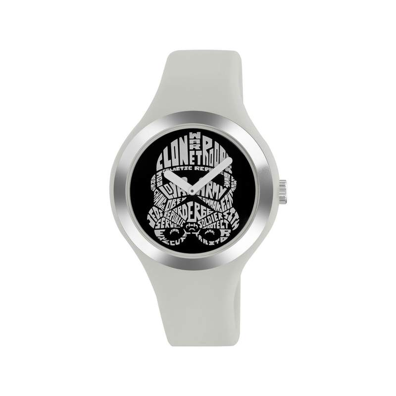 Montre AM:PM Star Wars mixte caoutchouc alu blanc - vue 1
