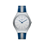Montre Swatch Skinspring mixte acier silicone - vue 1