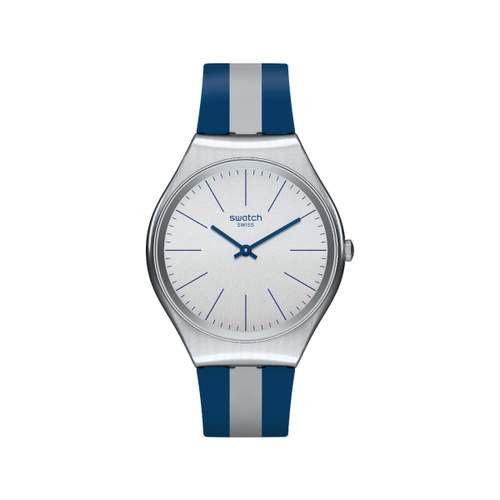 Montre Swatch Skinspring mixte acier silicone