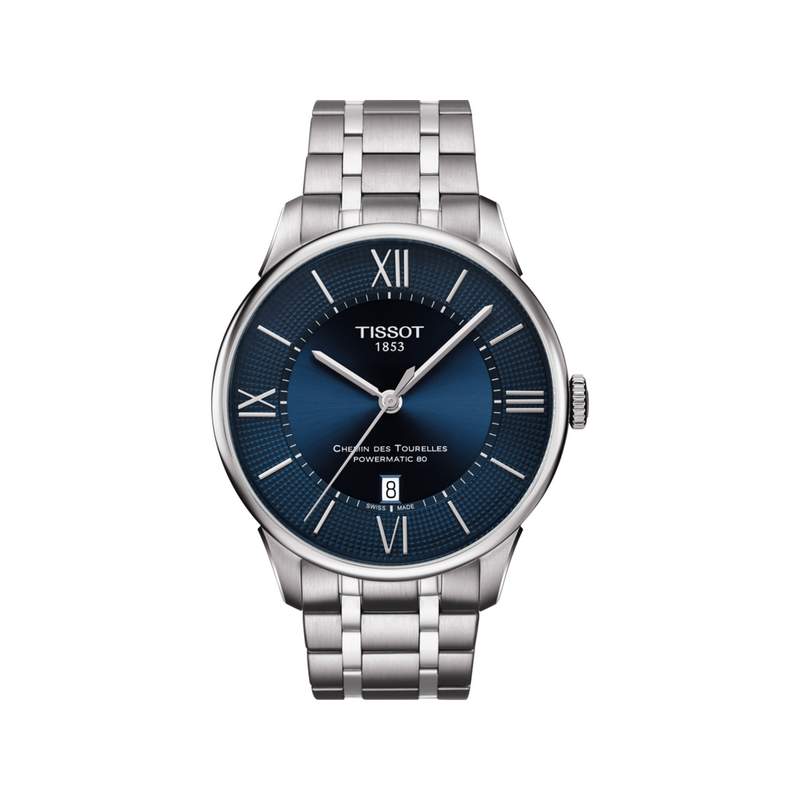Montre Tissot homme automatique acier - vue 1