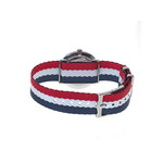 Lip men's watch steel nylon blue white red - view 3