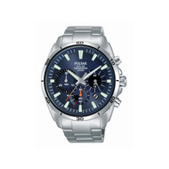 Montre Pulsar homme chronoraphe solaire acier