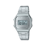 Casio-chronograafhorloge voor dames en heren, van staal en kunsthars - afbeelding 1