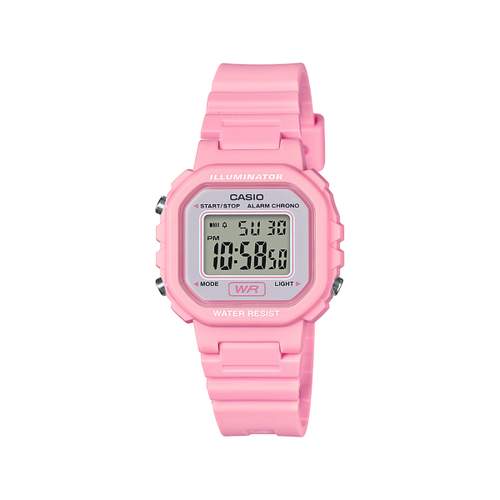 Montre Casio chrono enfant résine rose