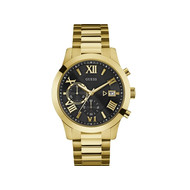 Montre Guess homme acier doré chronographe