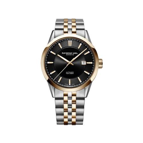 Montre Raymond Weil homme acier bicolore