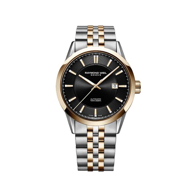 Montre Raymond Weil homme acier bicolore - vue 1