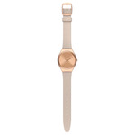 Montre Swatch Skinrosee mixte acier rose silicone - vue D1