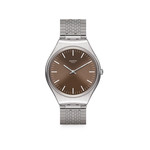 Montre Swatch Skinboot acier milanais - vue 1