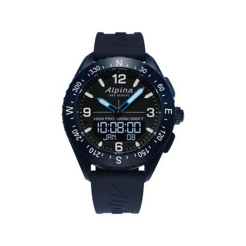 Montre Alpina homme chronographe connecté