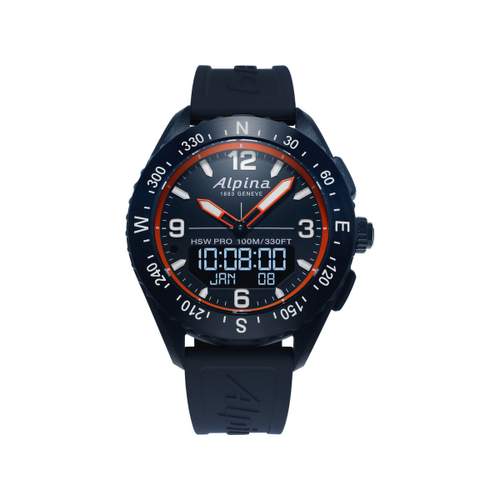 Montre Alpina homme chronographe connecté