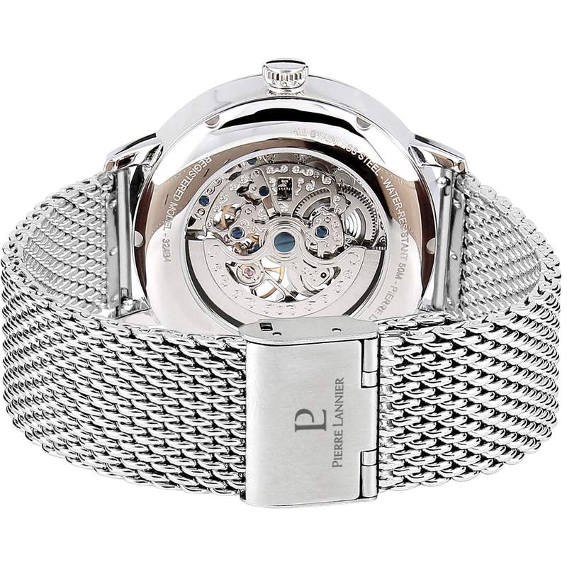 Montre Pierre Lannier homme automatique acier - vue 3