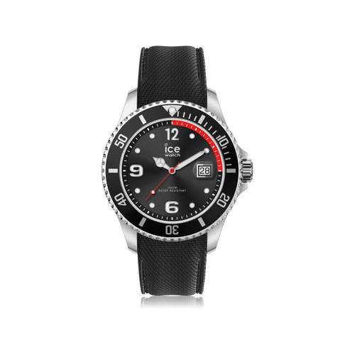 Montre Ice-Watch homme médium silicone noir