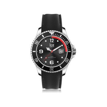 Montre Ice-Watch homme large silicone noir