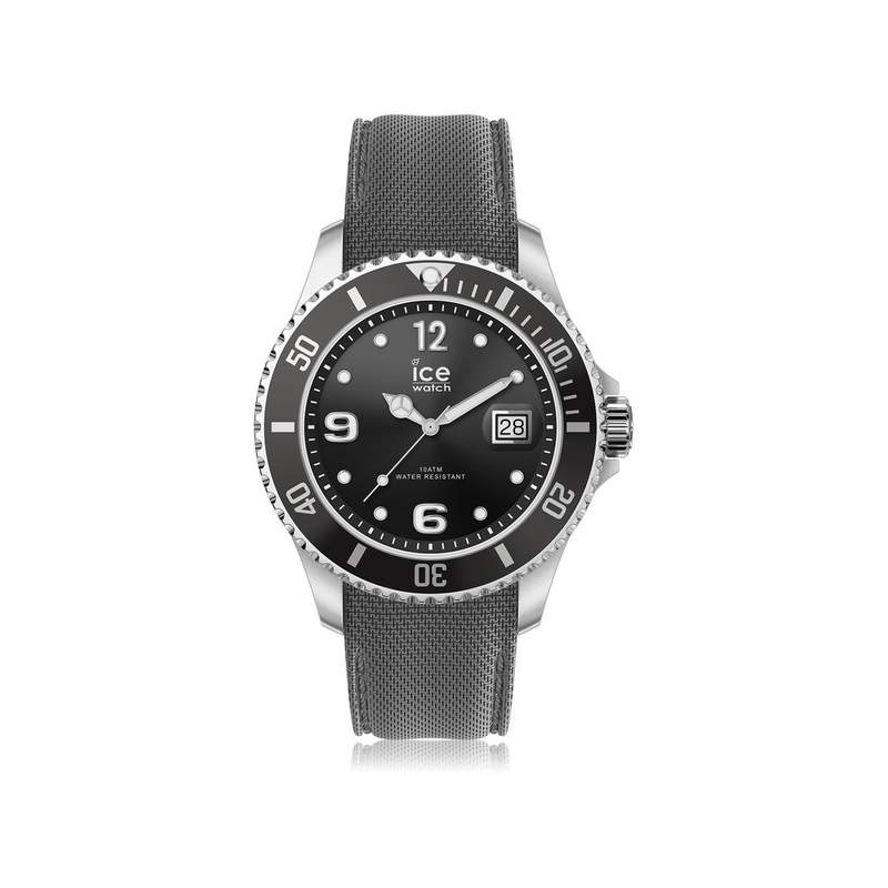 Montre Ice-Watch homme large silicone gris - vue 1
