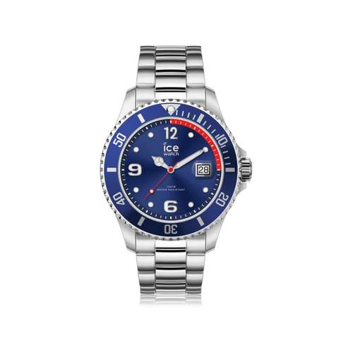 Ice-Watch men's medium blue steel watch