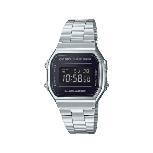 Casio mixed collection steel chronometer watch
