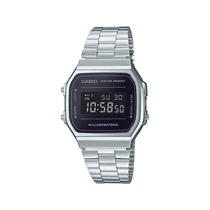 Montre Casio collection mixte chronomètre acier - vue 1