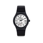 Montre Swatch Irony homme plastique silicone noir - vue 1