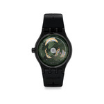 Montre Swatch Irony homme plastique silicone noir - vue 2