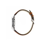 Montre Lip homme automatique acier cuir marron - vue 2