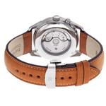 Lip men's automatic steel brown leather watch - view 3