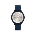 Montre Swatch mixte silicone bleu - vue 1