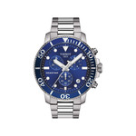 Montre Tissot homme chronographe acier - vue 1