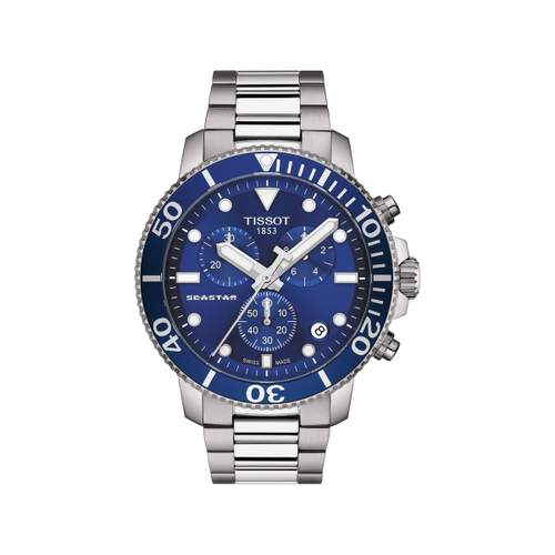 Montre Tissot homme chronographe acier