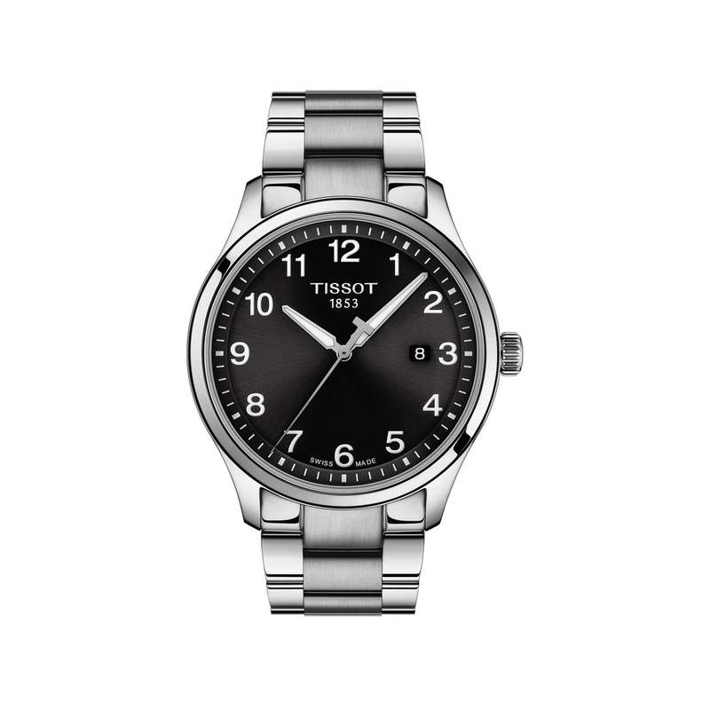 Montre Tissot homme acier - vue 1