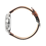 Montre Lip mixte acier cuir marron - vue 2