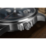 Montre AVI-8 homme acier cuir beige - vue 2