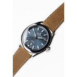 Montre Alpina homme acier cuir marron - vue 3