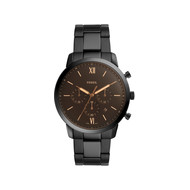 Montre Fossil homme chronographe acier noir
