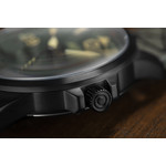 Montre AVI-8 homme acier cuir vert - vue D4