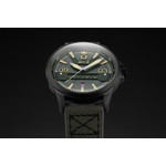 Montre AVI-8 homme acier cuir vert - vue D5