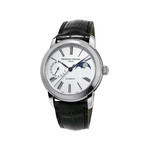 Montre Frederique Constant homme acier cuir - vue 1