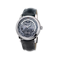 Montre Frédérique Constant homme acier cuir