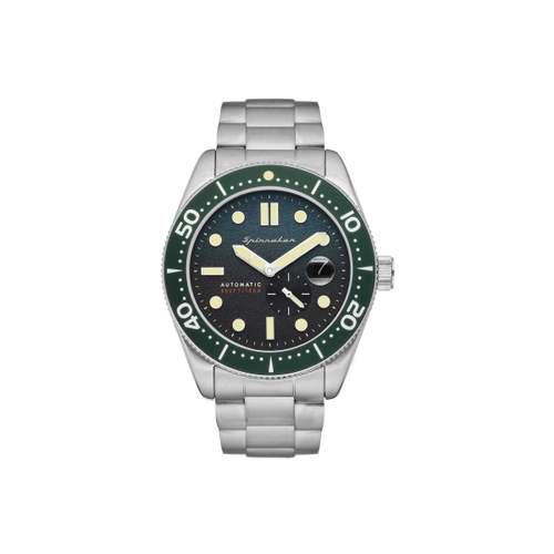 Croft men's steel spinnaker watch