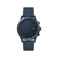 Montre Lacoste homme acier cuir bleu