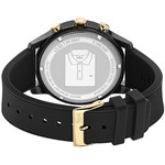 Montre Lacoste homme chrono résine silicone noir - vue 3