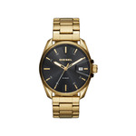 Montre Diesel homme acier doré - vue 1