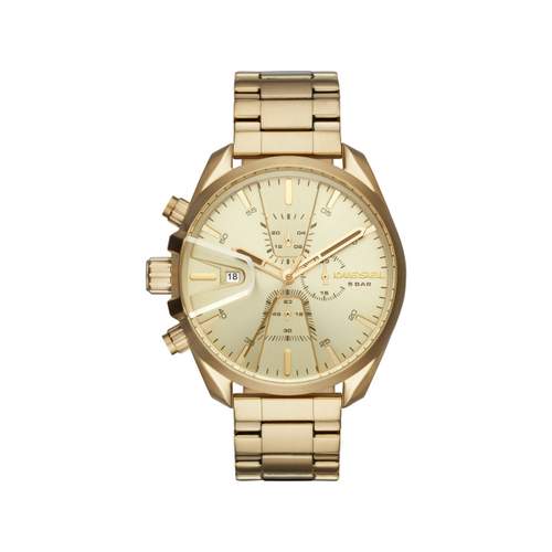 Montre Diesel homme chronographe acier doré