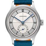 Montre Longines homme chronographe acier - vue D1